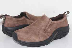 Merrell Men's Jungle Moc Brown Nubuck Slip On Shoes Size 9.5
