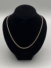 JMC 325 Italy 18 inch Gold Twisted Rope Chain