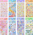 870 PCS Cute Puffy Stickers for Kids Girls 3D Small Tiny Stickers Including Mini