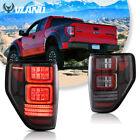 VLAND Clear Lens LED Tail Lights Assembly For 2009-2014 Ford F150 Brake Lamps