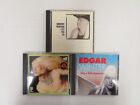LOT OF 3 JOHNNY WINTER, EDGAR WINTER CDS - CDS MUSIC ALBUM LOT TESTED