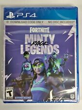 Fortnite Minty Legends Pack Playstation 4 PS4 NO DISC Code In A Box New