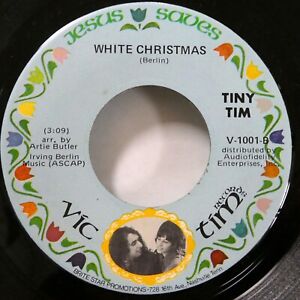 TINY TIM 45 White Christmas / Rudolf Red Nosed Reindeer MINT- 1971   #2551