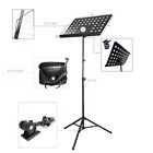 New ListingKruzco Portable Music Stand for Sheet Holder - Black comes with storage bag