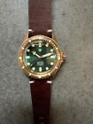 Wicked Watch Company Pearl Diver Bronze sold out green dial