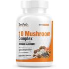 ZenPath Nutrition 10 Mushroom Complex - Immune System Support 60 Veggie Caps