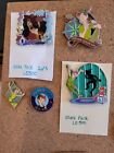 Disney Pin Lot Of 5 PETER PAN LE500 Park Pack Mystery Disneyland 60th Hook