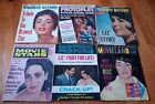 Lot Of 6 Liz Taylor COVER magazines 1961-63 MODERN SCREEN PHOTO PLAY MOVIE LAND