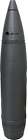 1:1 75mm M1 Shell good for M48 75h or 75G - Life Size- Replica- ALL PLASTIC