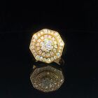 10K Yellow Gold with 2.48ct Natural Diamond Mens Ring ALRM005