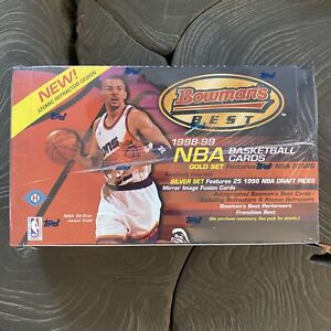 1998-99 Bowman's Best Basketball Factory Sealed Box 24 Packs