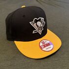 Pittsburgh Penguins New Era 9Fifty Black Snapback Hat Cap