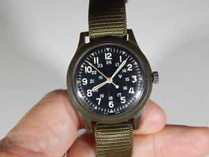 Vietnam War type Benrus (Combat watch) 'Jan 1976' MIL-W-46374A (serviced 2023)