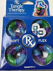Tangle Therapy ADHD Special Needs Twist Fidget Stress Toy Latex-Free Soft Flex