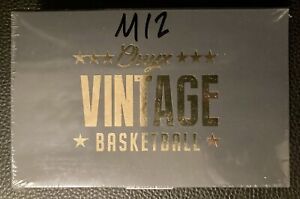 2021 Onyx Vintage Basketball Sealed Hobby Box 2 On-card Auto