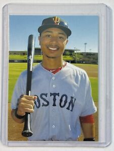 2013 Mookie Betts Arizona Prospect Fall League Rookie Card RC Red Sox Dodgers