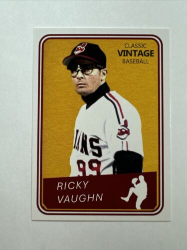 ‘Wild Thing’ Ricky Vaughn Charlie Sheen - Funny Movie Card