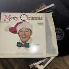Bing Crosby Merry Christmas VG+ Vinyl DL 8128 Decca Records White Home Christmas