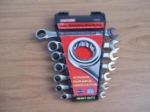 NEW CRAFTSMAN 7-PIECE RATCHETING WRENCH SET  5/16