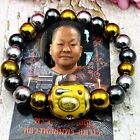 Bracelet Leklai 3type Bead Immortal Magnetic Lp Somporn Yellow Thai Amulet 16727