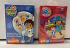 Two Decks Bicycle  Dora The Explorer and Diego Playing Cards 2007 SEALED