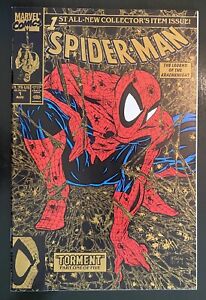Spider-Man #1 Gold Edition 2nd Print (Marvel 1990) Todd McFarlane-NM