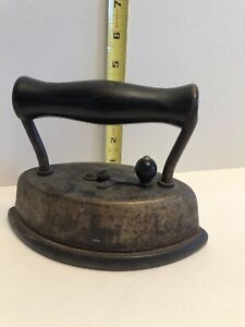 Antique Dover Sad Iron No. 92 Cast Iron With Detachable Cover and Handle