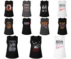 Pre-Sell Kiss Rock Music Licensed Ladies Women's Muscle Tank Top Shirt