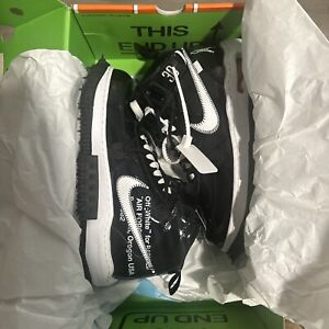 Nike x Off-White Air Force 1 Mid SP ‘Sheed’ US men’s size 9.5 (DR0500-001)