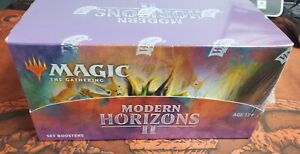 Magic The Gathering Modern Horizons II Set Booster Box Sealed Free Shipping