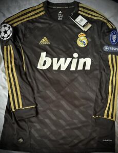 Real Madrid 2011/12 Long Sleeve Jersey, Ronaldo #7 Adult Medium Brand New W/TAGS
