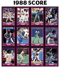 1988 Score Baseball - Pick Your Player - (#441-660) NM-MINT