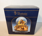 Fontanini Musical Lighted Glitterdome Stable Scene By Roman, Inc. Boxed