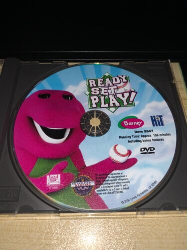 Barney Ready Set Play DVD *DVD ONLY*
