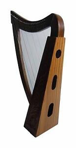 22 strings Lever harp Irish Celtic Design New with Padded Gig Bag