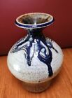 New ListingVintage Studio pottery vase Blue Tones Signed by Artist, Approx 7
