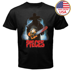 Pieces The Movie Horror Men's Black T-Shirt Size S-3XL