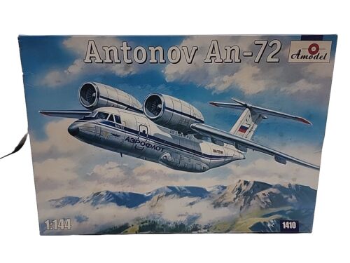 Antonov An-72  1/144 Scale Plastic Model Kit Amodel 1410