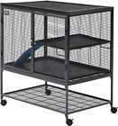 Deluxe Critter Nation Single Unit Small Animal Cage (Model 161) Includes 1 Leak-