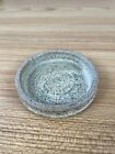 Evelyn LaMers Pottery Handmade Small Dish / Coaster Stoneware Signed