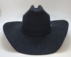 Justin 3X  black Cowboy Hat Size 7 1/4