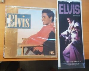 Elvis Presley Calendars  1993 & 2011