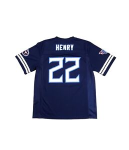 Tennessee Titans Derrick Henry #22 Jersey Men's Size Large NFL Team Apparel Navy