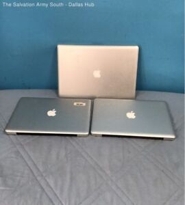 Lot of 3 APPLE (Untested As Is, No Chargers) MacBook Pro Laptops A1278's & A1286