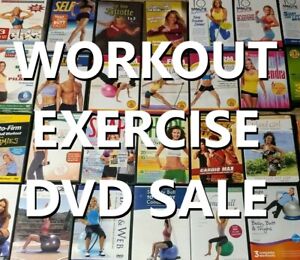 WORKOUT / EXERCISE DVD Sale Pick & Choose Top Titles ☆HARD TO Find☆ GREAT DEALS