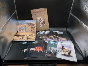 Lot of 10 Breyer Vintage color catalog manuals 1990s Checklist Just About Horses