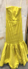 Christian Siriano Yellow Mermaid Gown Size 6