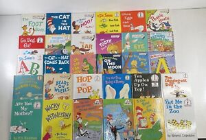 Lot of 50 Dr. Seuss Beginner Books / Bright & Early Children’s Hardcover Books.