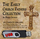 Early Church Fathers-Philip Schaff-ALL 38 VOLUMES-Christian History eBook-on USB