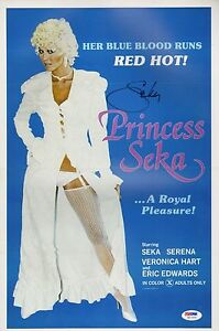 Princess Seka Signed 11x17 Photo PSA/DNA COA Picture Movie Poster Autograph XXX